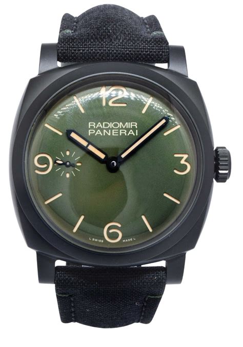 Panerai Radiomir PAM 997 Military Green Dial 